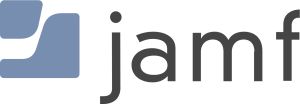 Jamf logo: blue abstract mark to the left of the black lowercase 'jamf' wordmark.